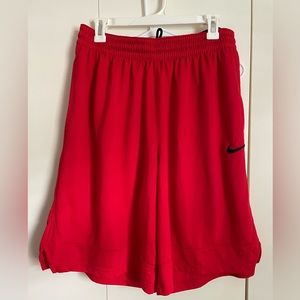 Nike dri fit shorts red size xxl